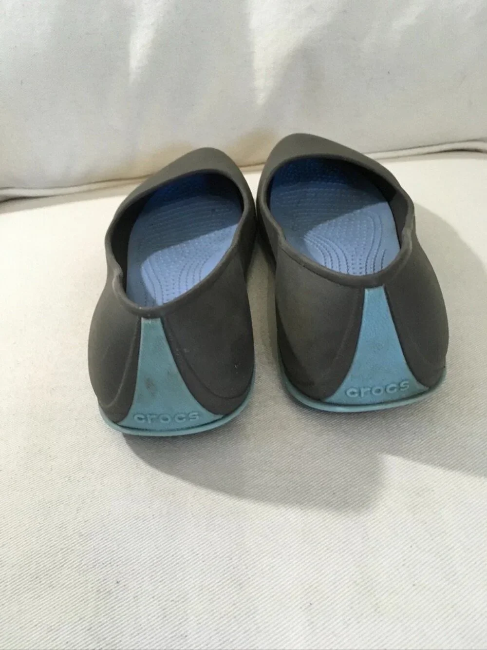 Crocs Tone Julia Flat Shoes Sz 7